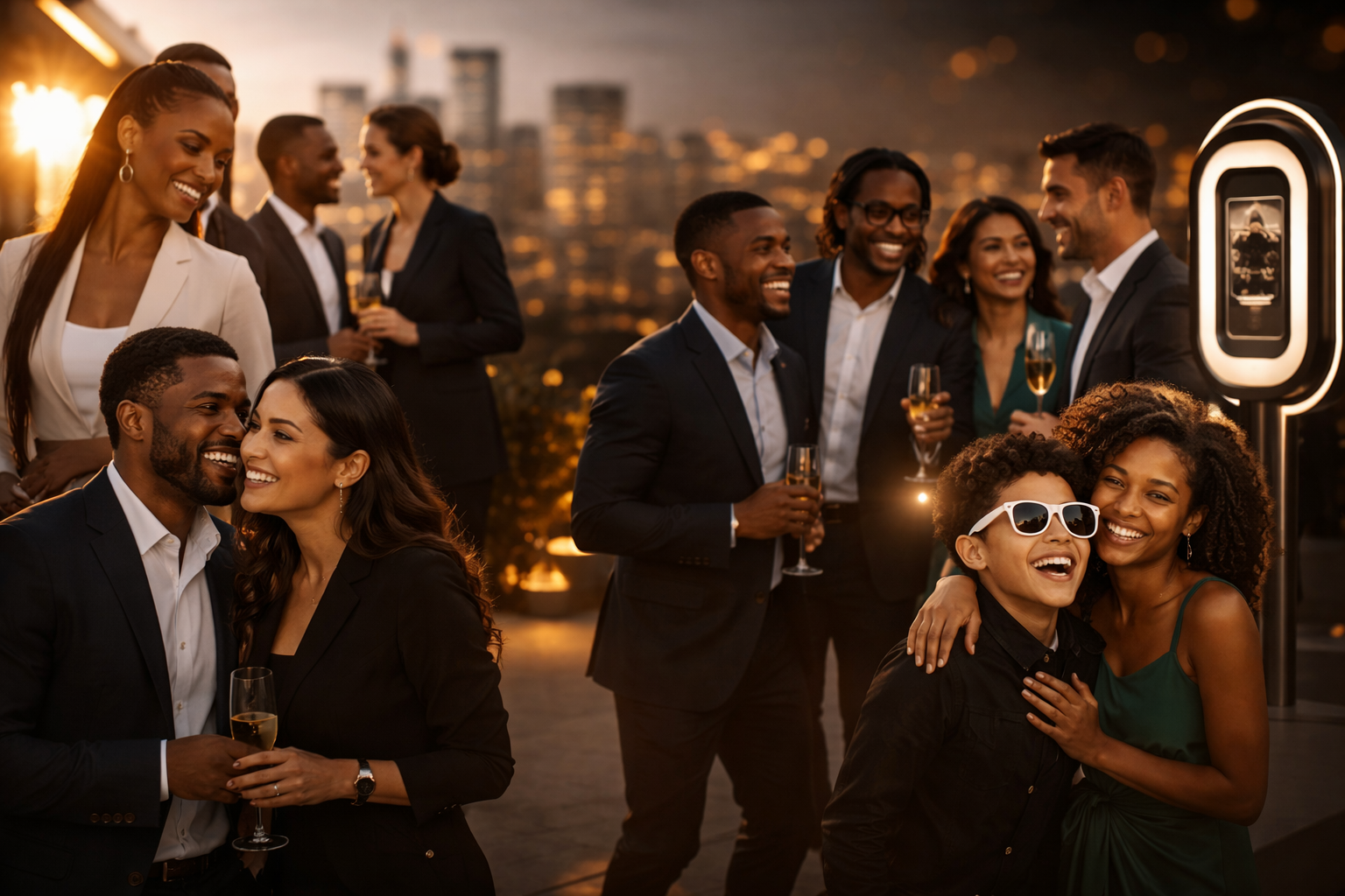 Luxury photography and immersive photo booth experiences for unforgettable events.